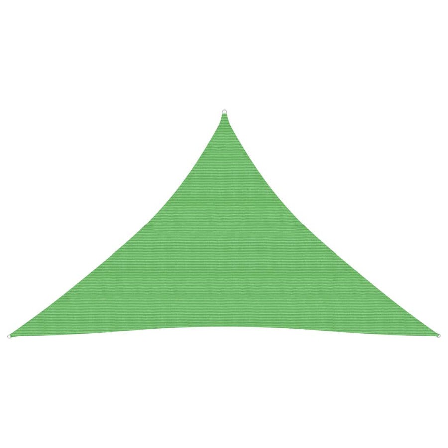 Zonnezeil 160 G/M² Hdpe Lichtgroen 5 x 5 x 6 m