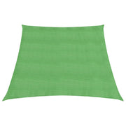 Sun shade sail 160 g/m² 4/5x3 m HDPE light green