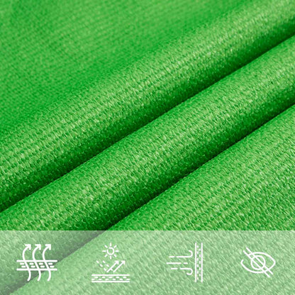 Zonnezeil Trapezium 160 G/M² Hdpe 4/5 x 4 m Lichtgroen