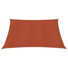 Zonnezeil 160 g/m² vierkant 4,5x4,5 m HDPE terracottakleurig