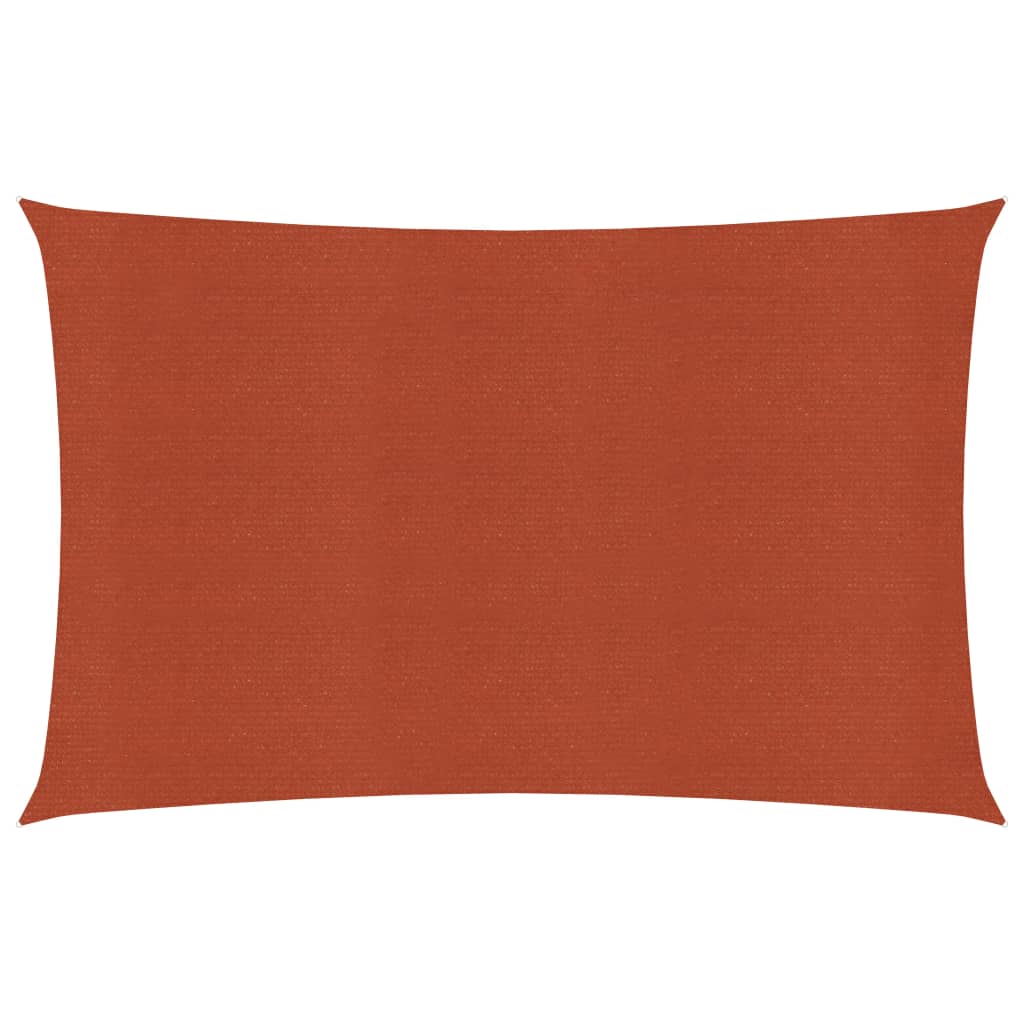 Zonnezeil 160 G/M² 2X4,5 M Hdpe Kleurig Terracotta 2 x 4.5 m