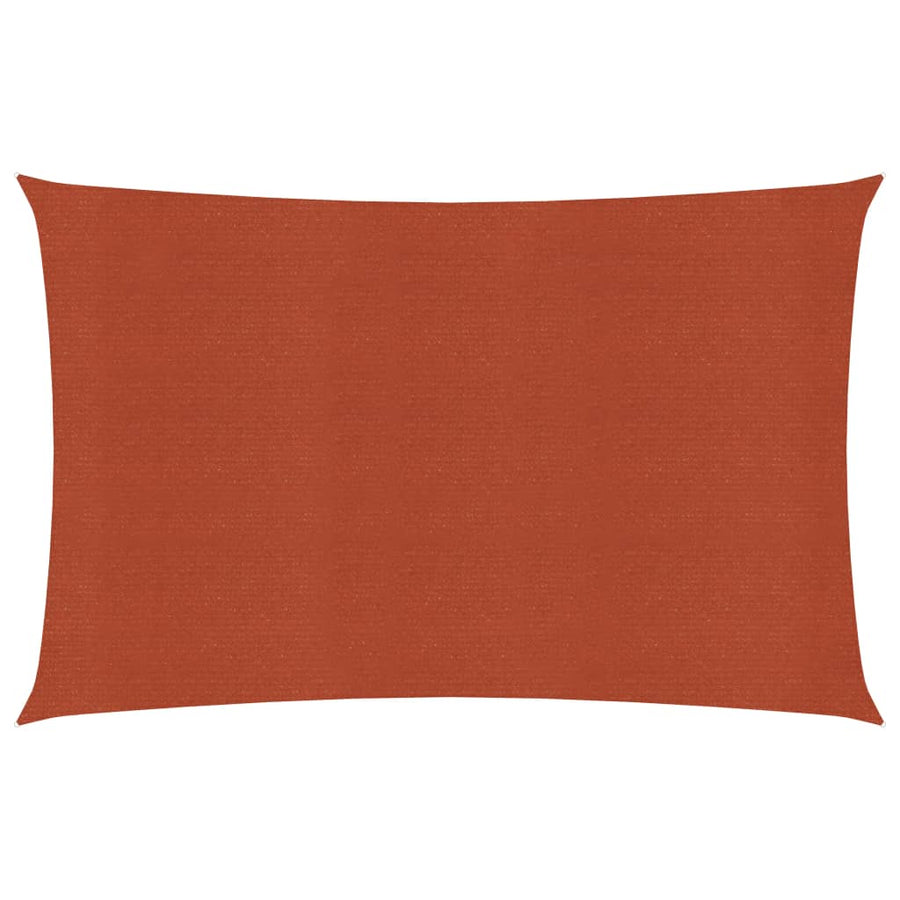 Zonnezeil 160 G/M² 2X4,5 M Hdpe Kleurig Terracotta 2 x 4.5 m
