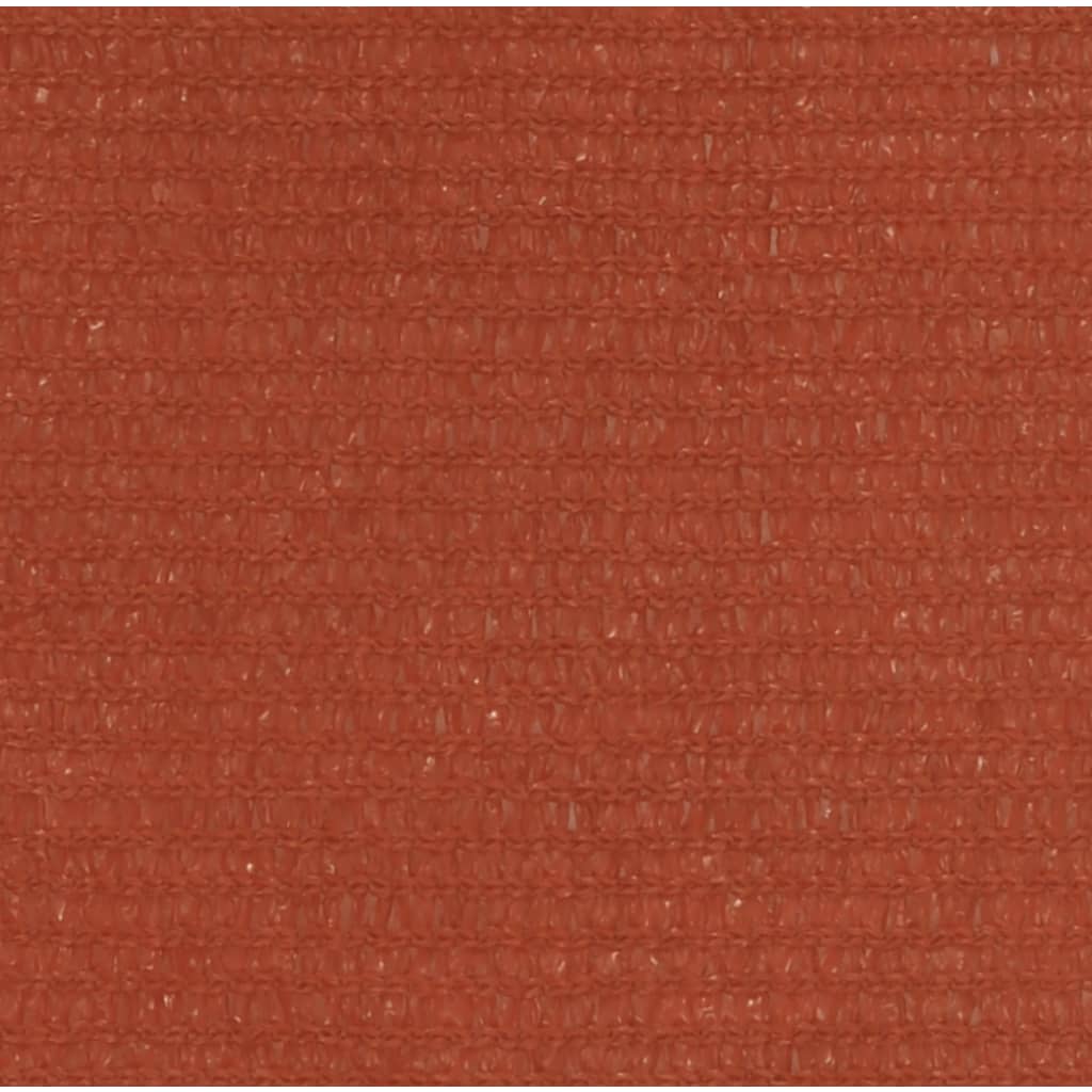 Zonnezeil 160 G/M² 2X4,5 M Hdpe Kleurig Terracotta 2 x 4.5 m