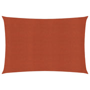 Zonnezeil 3x5 m HDPE terracotta