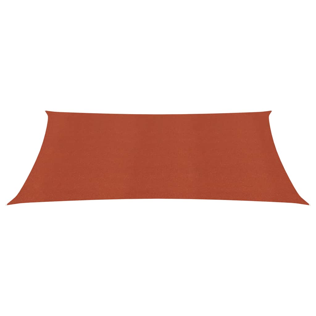 Zonnezeil 160 G/M² 3X5 M Hdpe Terracottakleurig