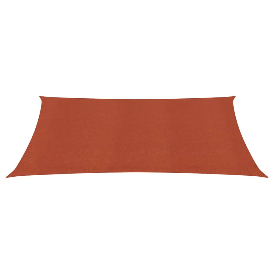 Zonnezeil 160 G/M² 3X5 M Hdpe Terracottakleurig