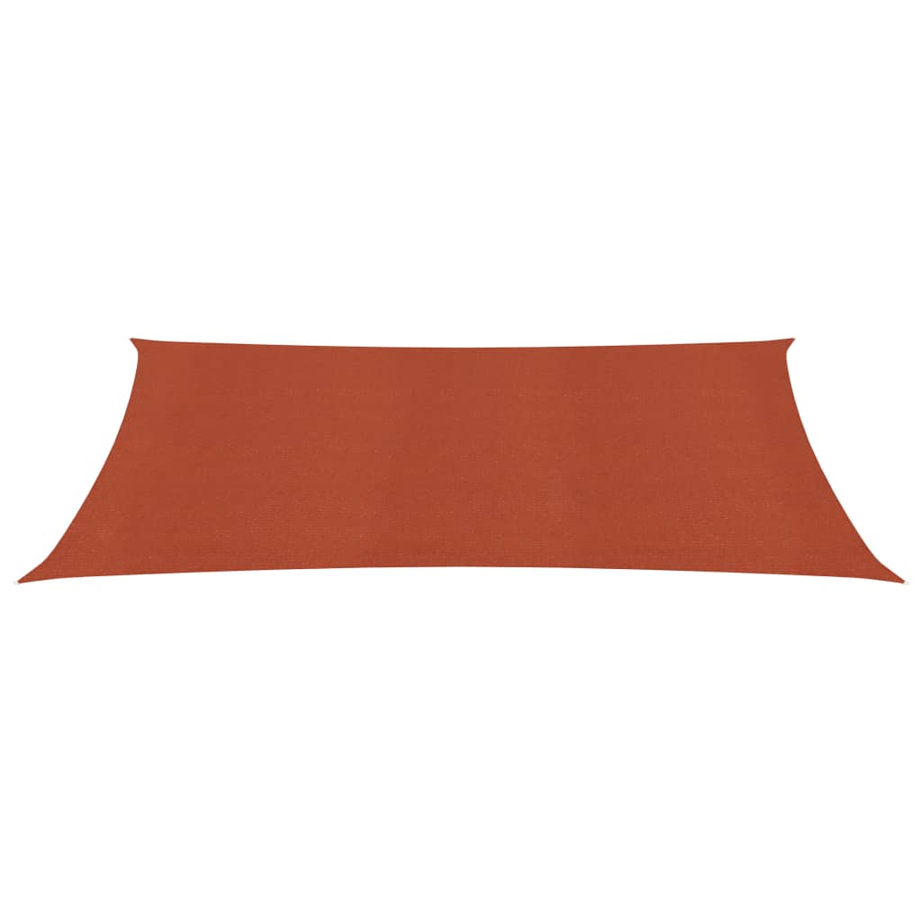 Zonnezeil 160 G/M² 3X6 M Hdpe Terracottakleurig