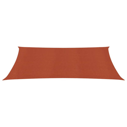 Zonnezeil 160 G/M² 3X6 M Hdpe Terracottakleurig