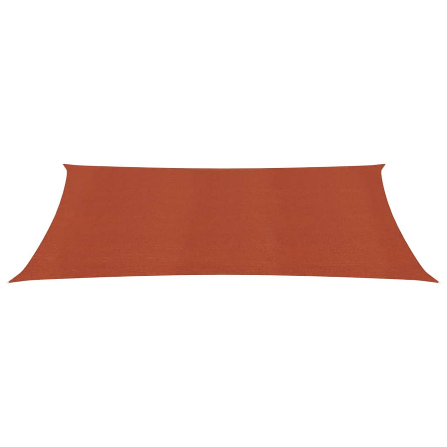 Zonnezeil 160 G/M² 3X6 M Hdpe Terracottakleurig