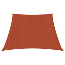 Zonnezeil 160 G/M² Hdpe Kleurig 3/4 x 2 m Terracotta