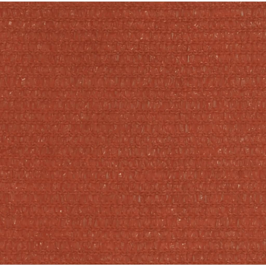 Zonnezeil 160 G/M² Hdpe Kleurig 3/4 x 2 m Terracotta