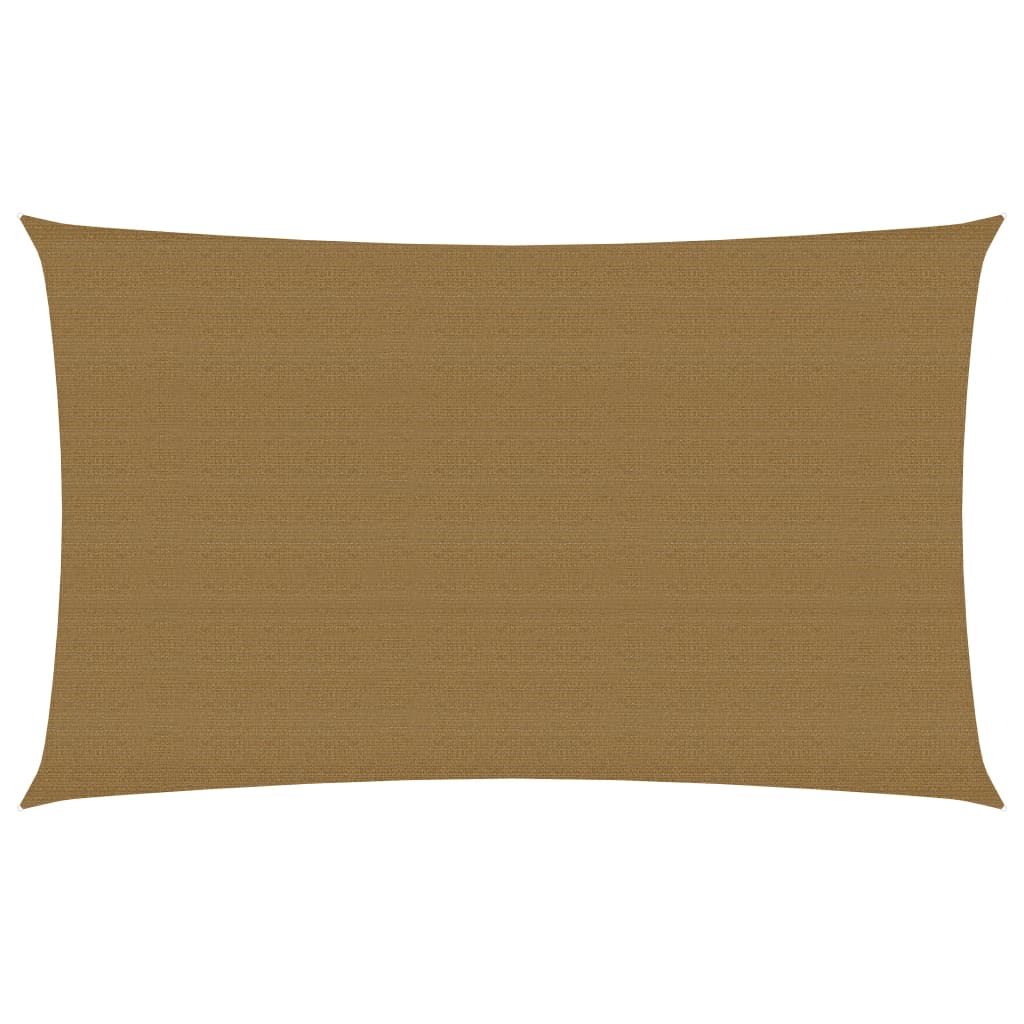 Zonnezeil 160 G/M² 2X4,5 M Hdpe Taupe 2 x 4.5 m
