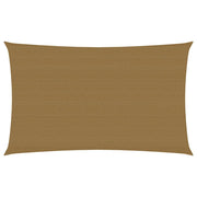 Zonnezeil 2x4,5 m HDPE taupe
