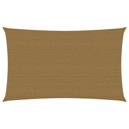 Zonnezeil 160 G/M² 2X4,5 M Hdpe Taupe 2 x 4.5 m