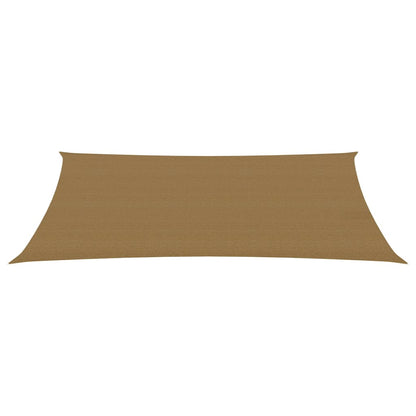 Zonnezeil 160 G/M² 2X4,5 M Hdpe Taupe 2 x 4.5 m