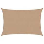 Sun Shade Sail 160 G/M² 3.5X4.5 M HDPE Taupe 3.5 x 4.5 m
