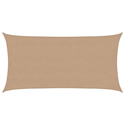 Zonnezeil 160 G/M² Hdpe Taupe 4 x 7 m
