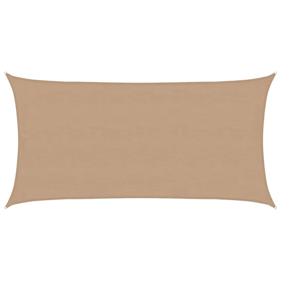 Zonnezeil 160 G/M² Hdpe Taupe 4 x 7 m