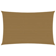 Zonnezeil 5x7 m HDPE taupe