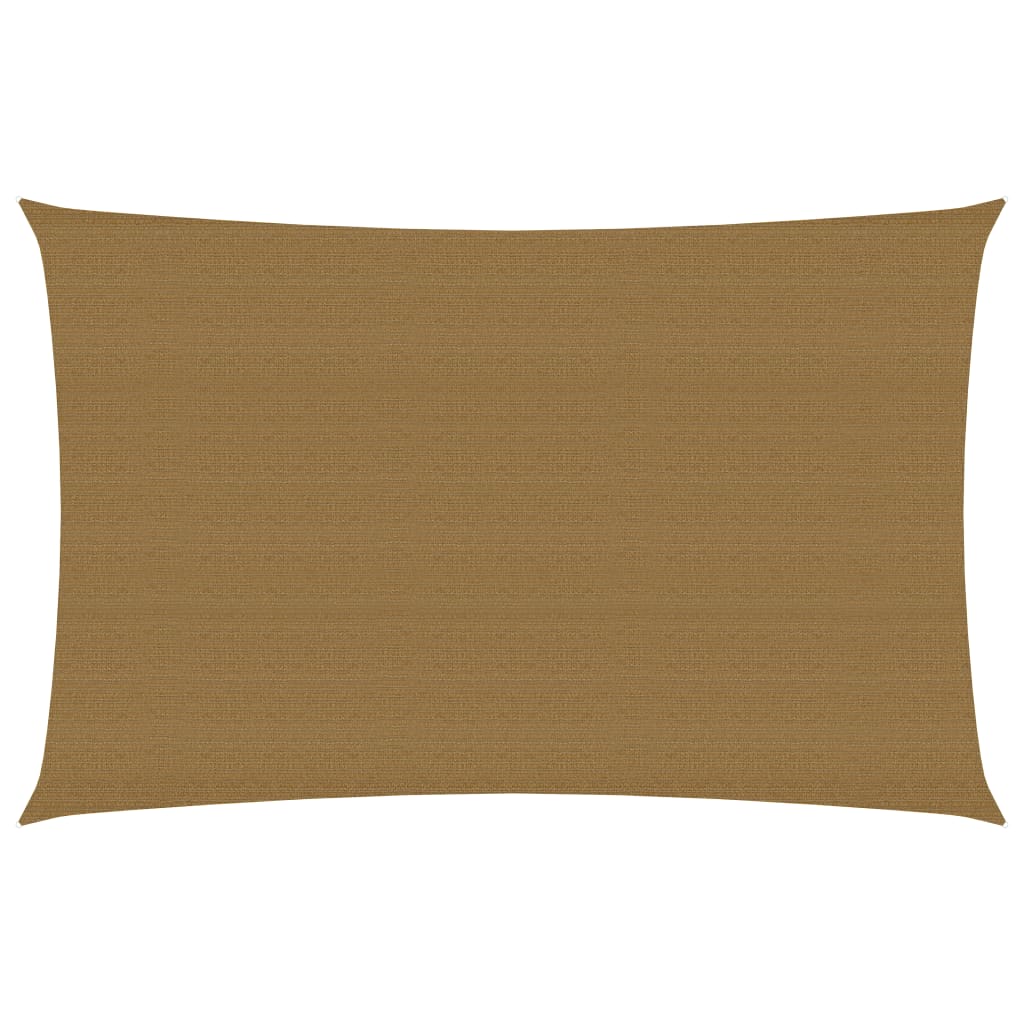 Zonnezeil 160 G/M² 5X7 M Hdpe Taupe