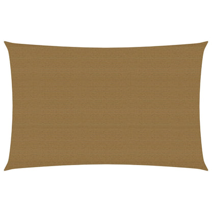 Zonnezeil 160 G/M² 5X7 M Hdpe Taupe