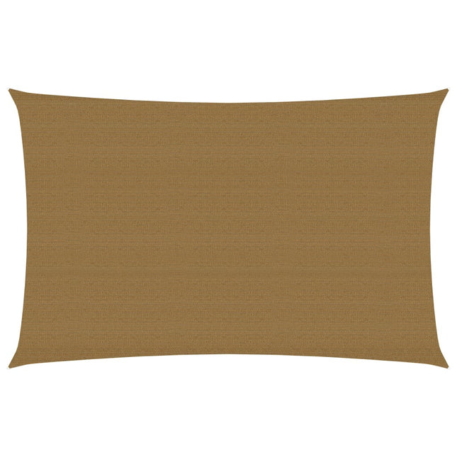 Zonnezeil 160 G/M² 5X7 M Hdpe Taupe