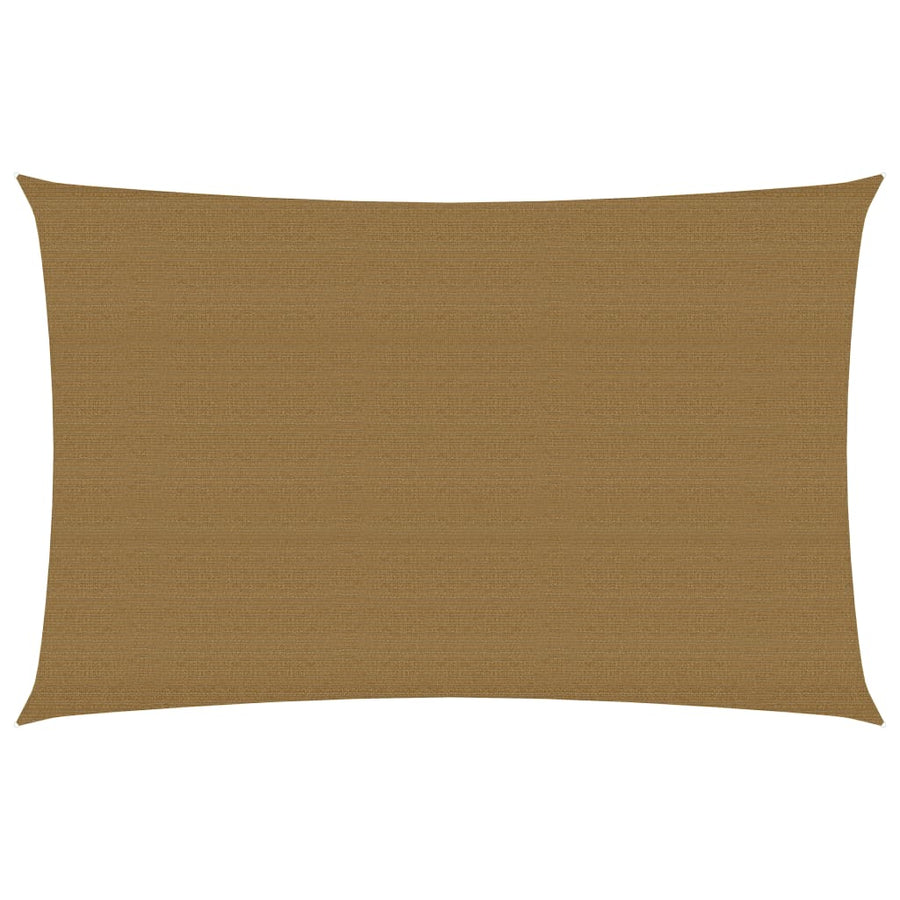 Zonnezeil 160 G/M² 5X7 M Hdpe Taupe