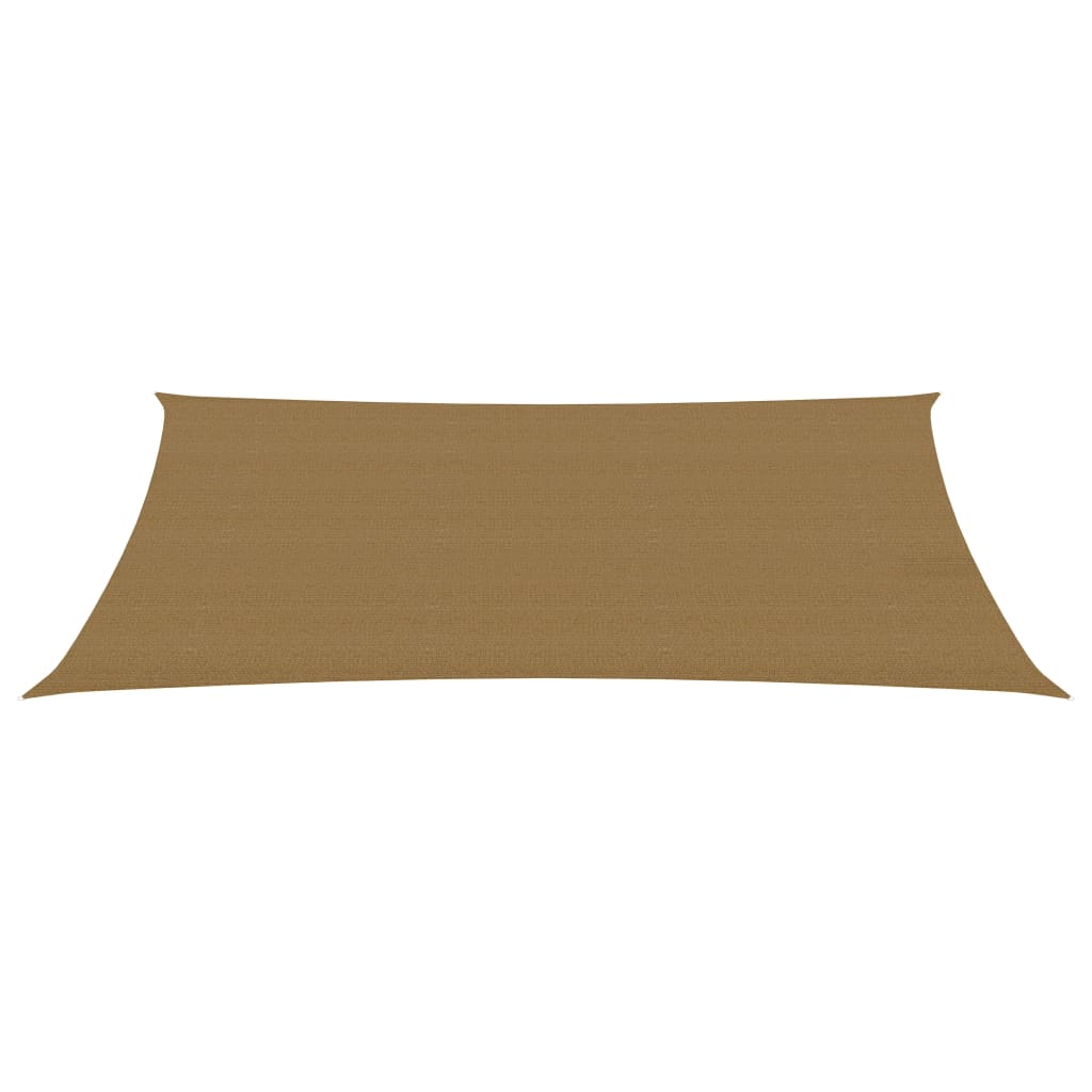 Zonnezeil 160 G/M² 5X7 M Hdpe Taupe