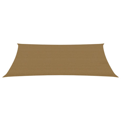 Zonnezeil 160 G/M² 5X7 M Hdpe Taupe