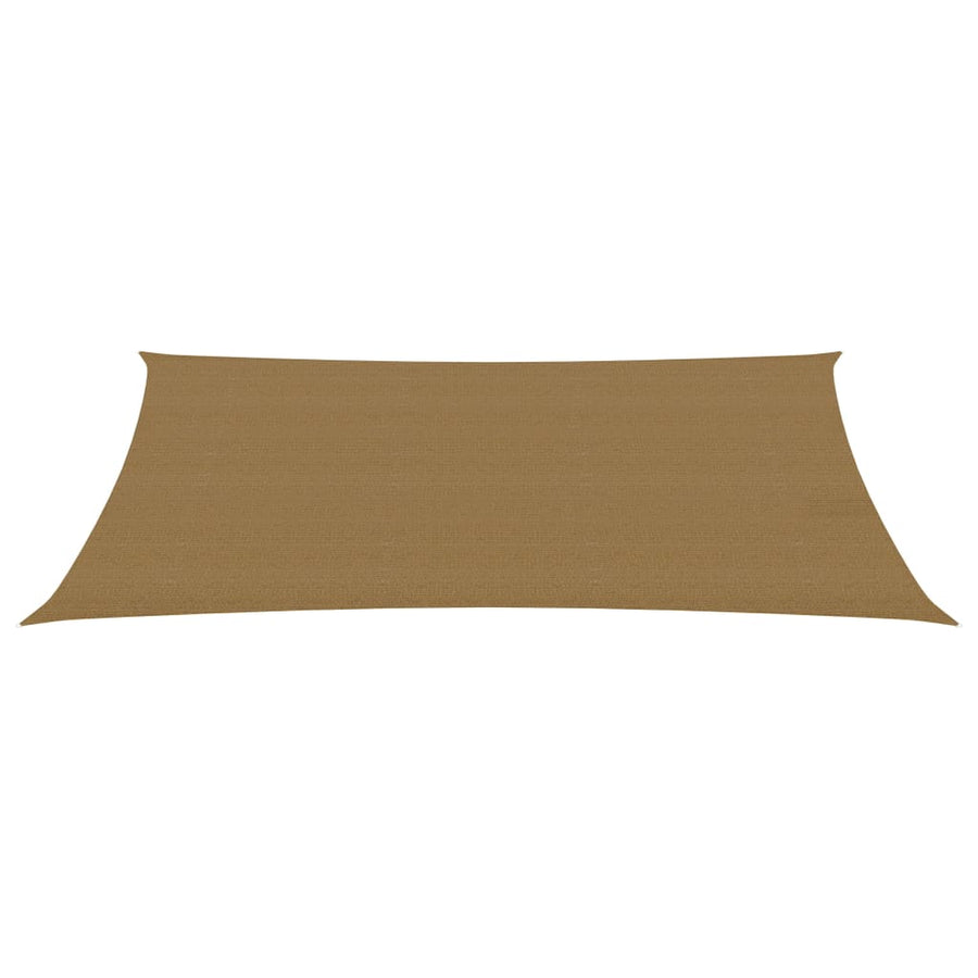 Zonnezeil 160 G/M² 5X7 M Hdpe Taupe
