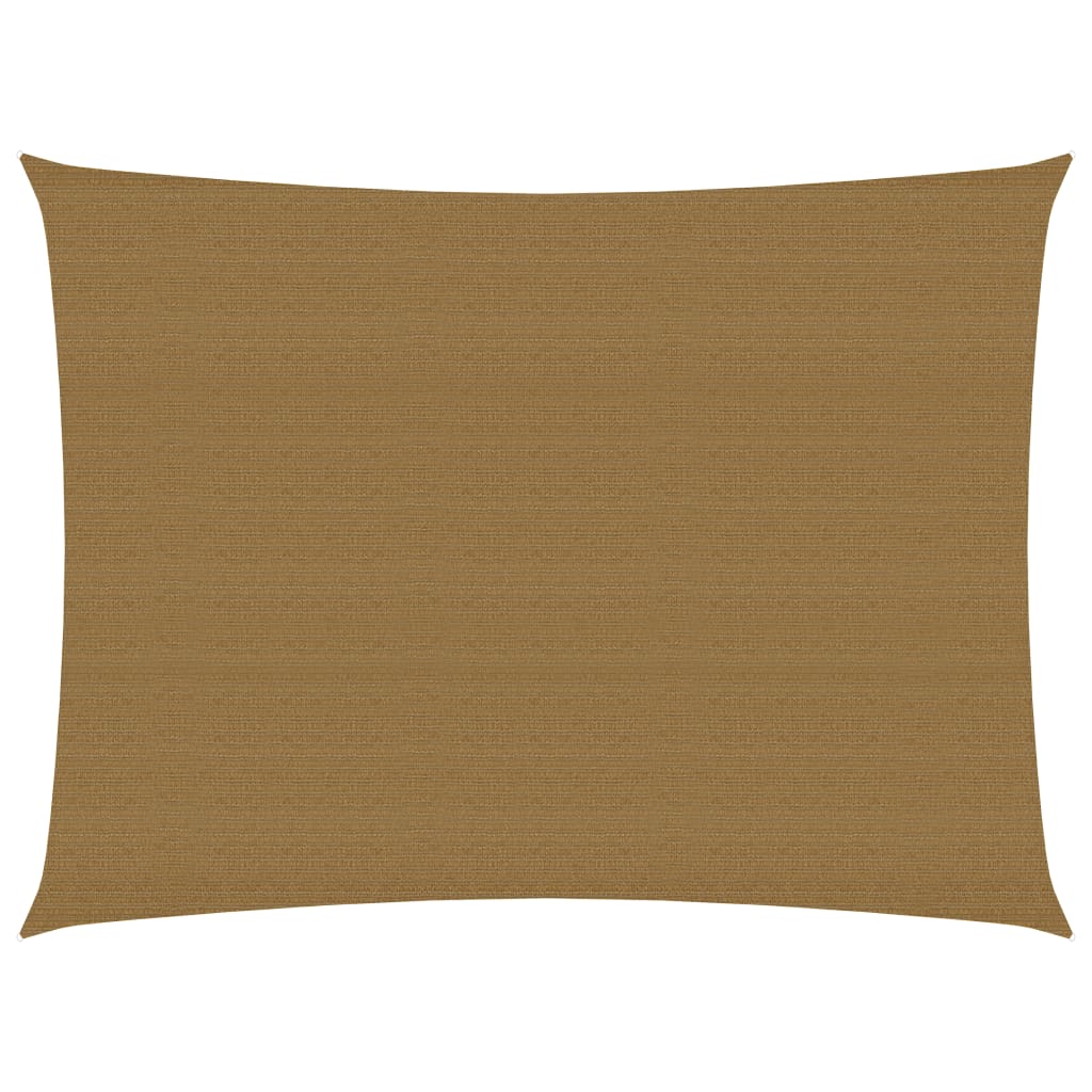 Zonnezeil 160 G/M² 6X7 M Hdpe Taupe