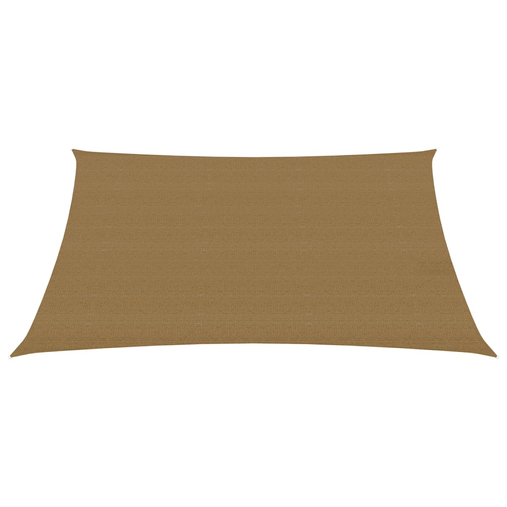 Zonnezeil 160 G/M² 6X7 M Hdpe Taupe