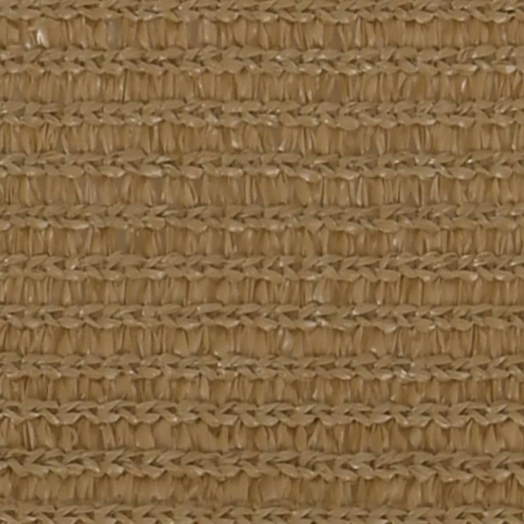 Zonnezeil 160 G/M² 6X7 M Hdpe Taupe