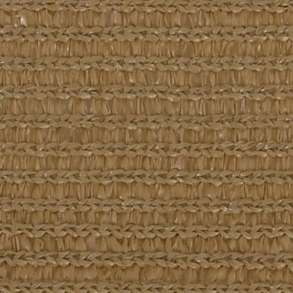 Zonnezeil 160 G/M² 6X7 M Hdpe Taupe