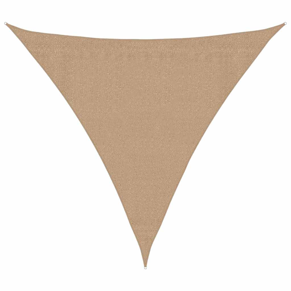 Zonnezeil 160 G/M² Hdpe Taupe 3 x 3 x 3 m