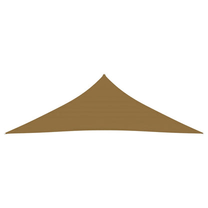 Zonnezeil 160 G/M² 3,5X3,5X4,9 M Hdpe Taupe 3.5 x 3.5 x 4.9 m