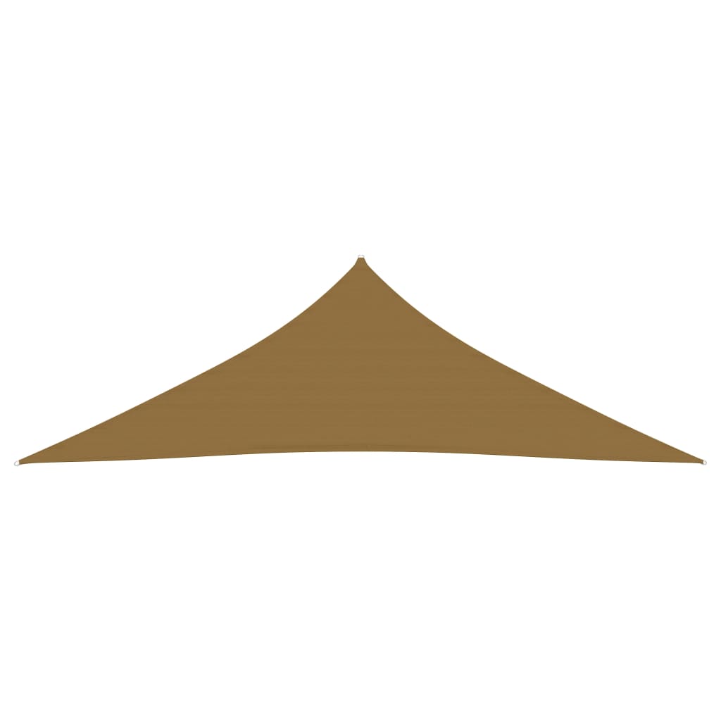 Zonnezeil 160 G/M² 4X4X5,8 M Hdpe Taupe 4 x 4 x 5.8 m