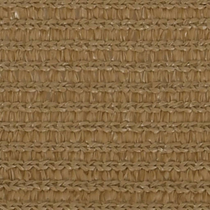 Zonnezeil 160 G/M² 4X4X5,8 M Hdpe Taupe 4 x 4 x 5.8 m