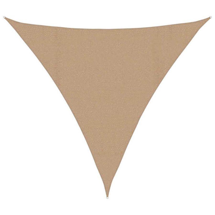 Zonnezeil 160 G/M² 4,5X4,5X4,5 M Hdpe Taupe 4.5 x 4.5 x 4.5 m