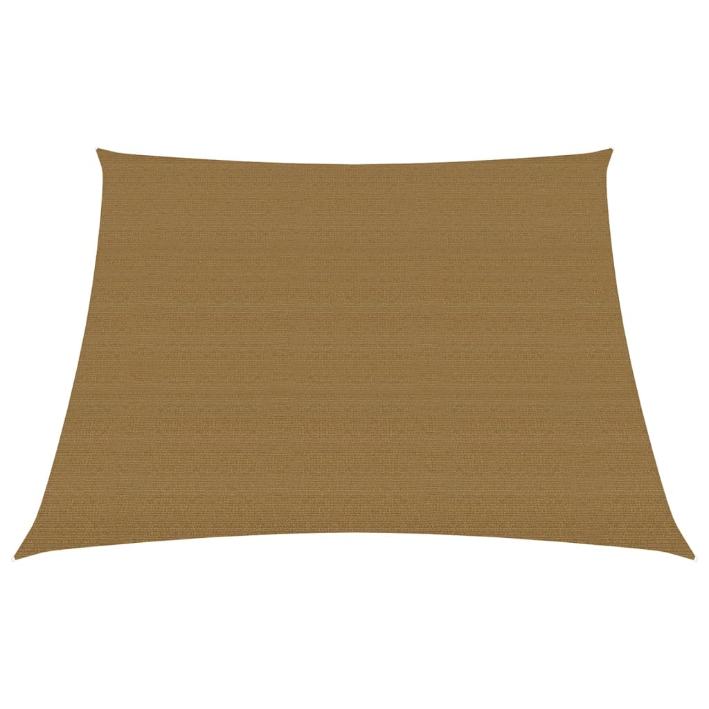 Zonnezeil 160 G/M² Hdpe 3/4 x 2 m Taupe