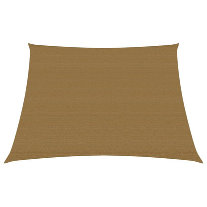 Zonnezeil 160 G/M² Hdpe 3/4 x 2 m Taupe