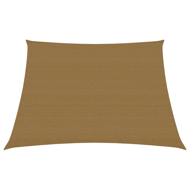 Zonnezeil 160 G/M² Hdpe 3/4 x 2 m Taupe