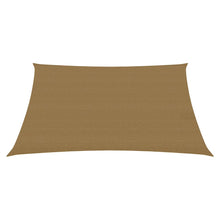Zonnezeil 160 G/M² Hdpe 3/4 x 2 m Taupe