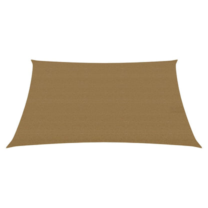 Zonnezeil 160 G/M² Hdpe 3/4 x 2 m Taupe