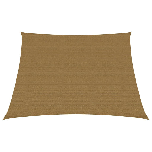 Zonnezeil 160 G/M² 4/5X4 M Hdpe Taupe 4/5 x 4 m