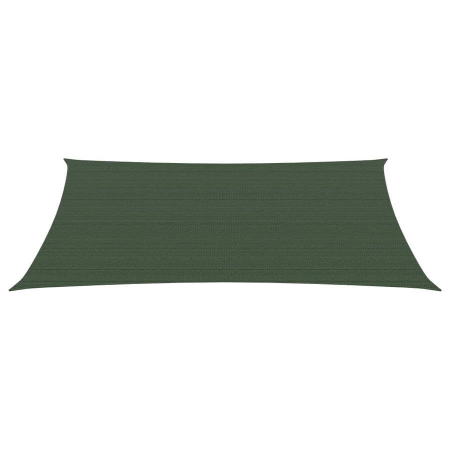 Zonnezeil 160 G/M² 2,5X4 M Hdpe Donkergroen 2.5 x 4 m