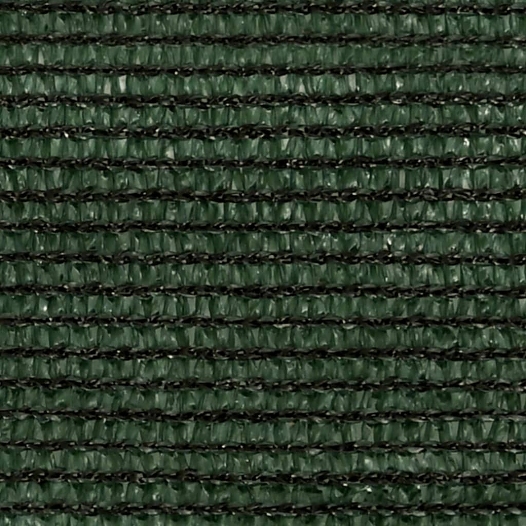 Zonnezeil 160 G/M² 3,5X4,5 M Hdpe Donkergroen 3.5 x 4.5 m