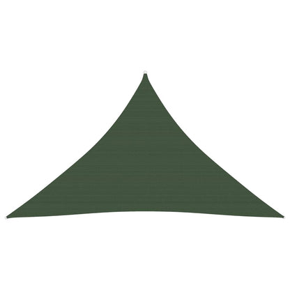 Zonnezeil 160 G/M² 3,5X3,5X4,9 M Hdpe Donkergroen 3.5 x 3.5 x 4.9 m