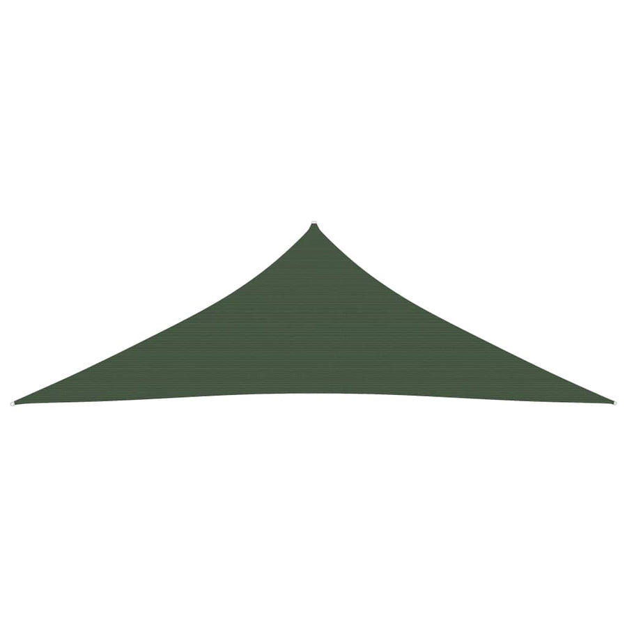 Zonnezeil 160 G/M² 3,5X3,5X4,9 M Hdpe Donkergroen 3.5 x 3.5 x 4.9 m