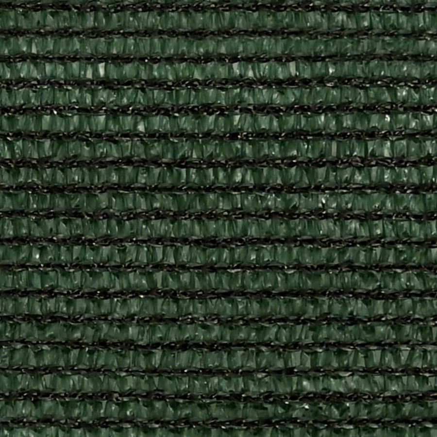 Zonnezeil 160 G/M² 3,5X3,5X4,9 M Hdpe Donkergroen 3.5 x 3.5 x 4.9 m